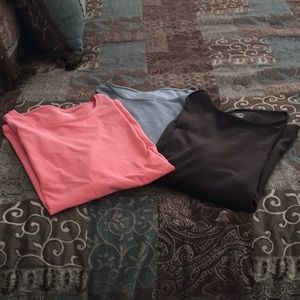 Lot of 3 CJ Banks Plus Size Crew Neck Tees